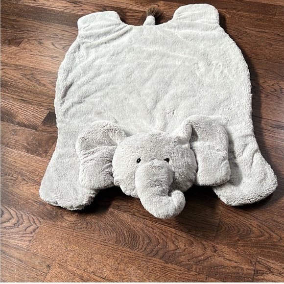Pottery Barn Kids Elephant Plush Tummy Time  Mat - Picture 2 of 3
